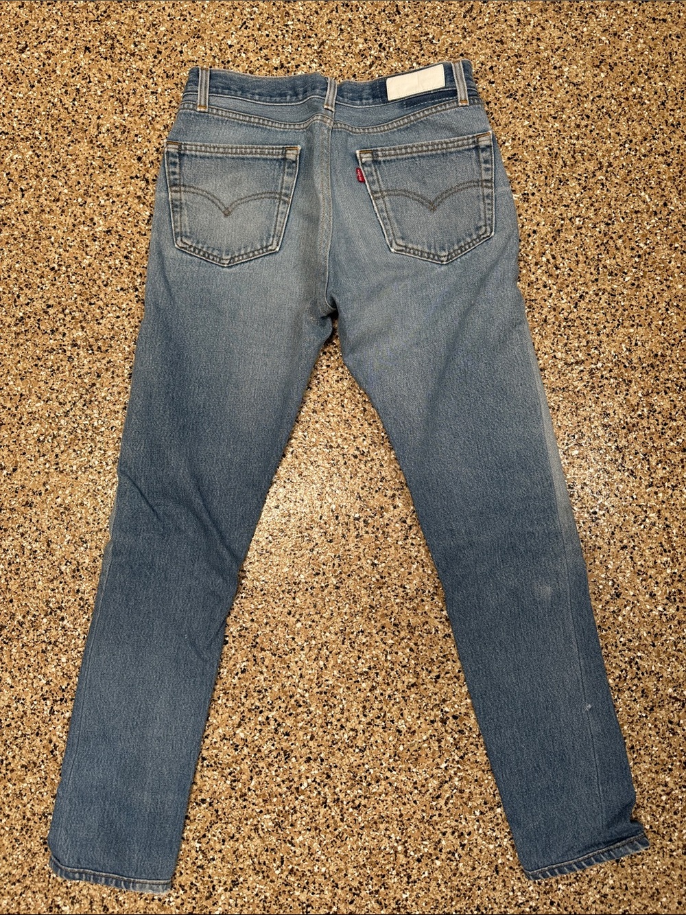 Re/Done womens vintage Blue Slim Jeans size 27x 29